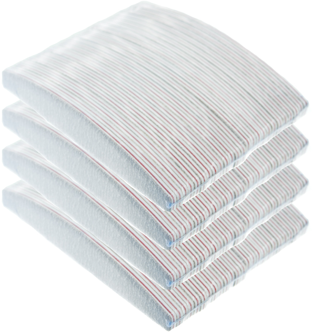 Pilnik do paznokci półksiężyc zebra 100/180 100sz