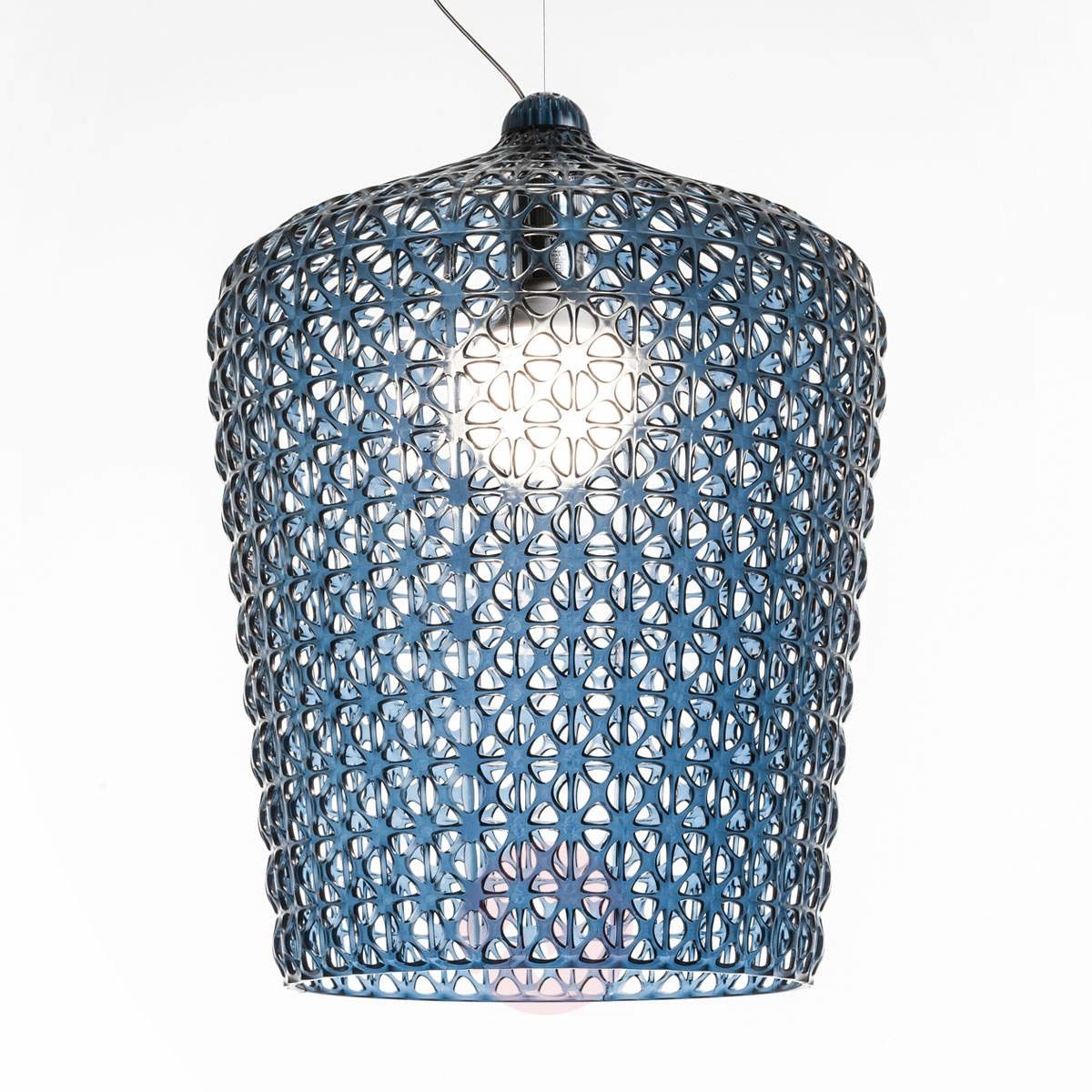 Kartell Designerska lampa wisząca Kabuki, jasnoniebieska (09175AZ)