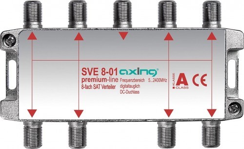 Axing Rozgałęźnik SVE 8-01