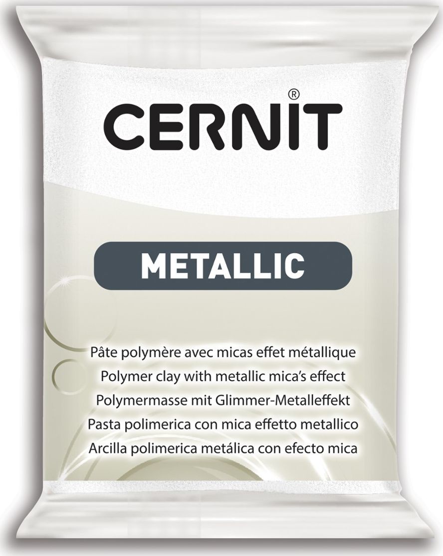 Cernit Modelina Cernit Metaliczna Perłowa Biała CE0870056085