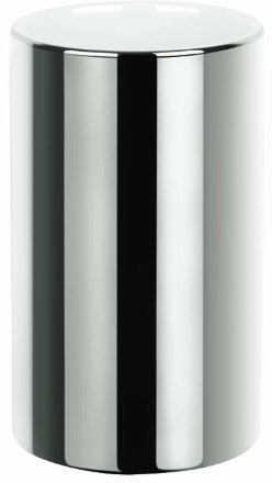 Spirella spirella Tube kubek na szczoteczki do zębów z porcelany, w kolorze srebrnym 10.16064