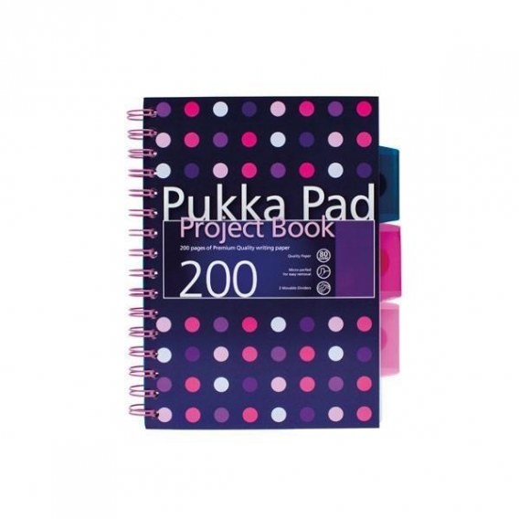 Pukka Pad Project Book Dots A5/100 kr (3szt)