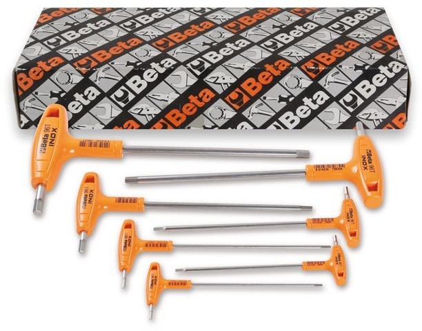 Beta KPL.KL.TRZP.KĄT.SZEŚC.CAL.7 SZT.INOX 96TINOX-AS/S7