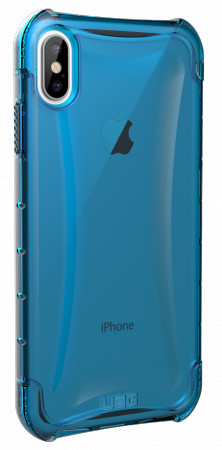 UAG Plyo obudowa ochronna do iPhone Xs Max niebieska przeźroczysta