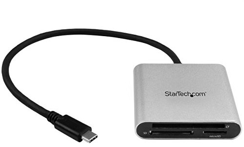 StarTech.com StarTech.com czytnik kart USB 3.0 z USB-C, SD, MicroSD, CompactFlash czytnik kart pamięci z kablem USB-C FCREADU3C