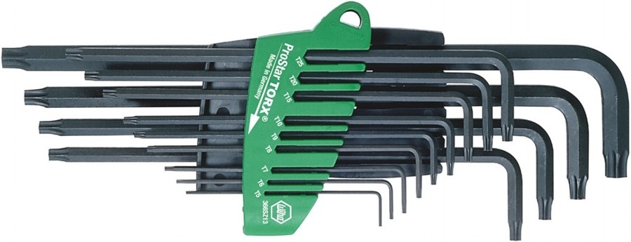 Wiha Zestaw kluczy imbusowych 13 szt ProStar 366 SZ13 TORX 24312 ProStar 366 SZ13