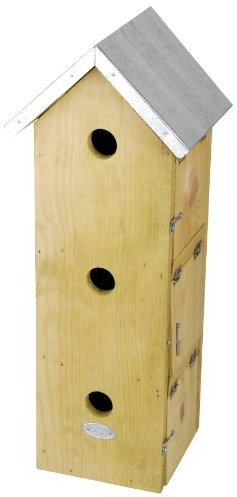 Esschert Design NKM drewno 51 x 20 x 17 cm Sparrow płaski  naturalne NKM
