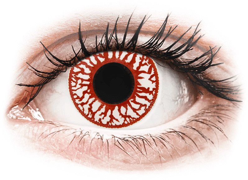 Maxvue Vision ColourVUE Crazy Lens Blood Shot
