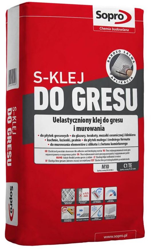 Sopro Zaprawa klejowa S-KLEJ 22.5 KG