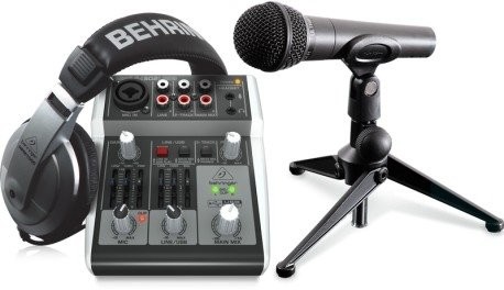 Behringer PODCASTUDIO 2 USB - zestaw domowego studia nagraniowego