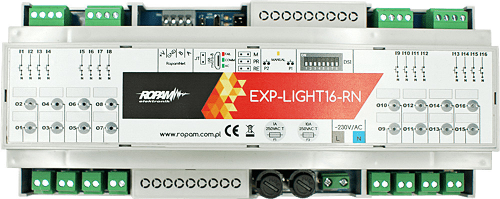 Ropam Sterownik oświetlenia EXP-LIGHT16-RN EXP-LIGHT16-RN