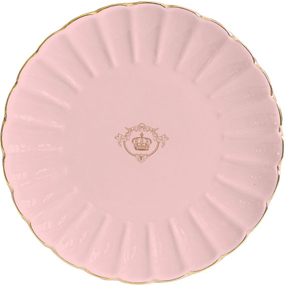 Nuova Cer R2S Talerz deserowy 19cm R2S Royale różowy 1287 PIN