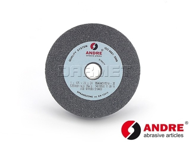 Andre Ściernica płaska, typ 1 - 125MM x 20MM x 20MM 95A 60K - (510400) AND_510400