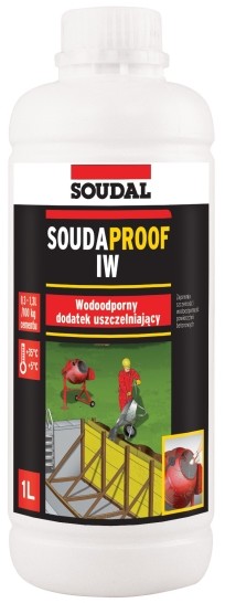 Soudal Wodoodporny dodatek uszczelniający  IW 1 l
