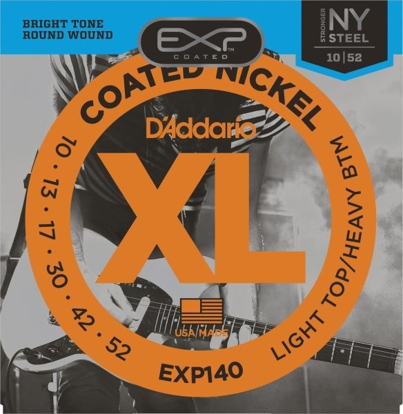 DAddario EXP140 struny do gitary elektr 10-52 DADEXP140SGR1052