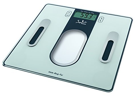 JATA Mod. 534  Waga osobowa (LCD, białe, kwadratowa, CR2032, LIT, szkło) 534