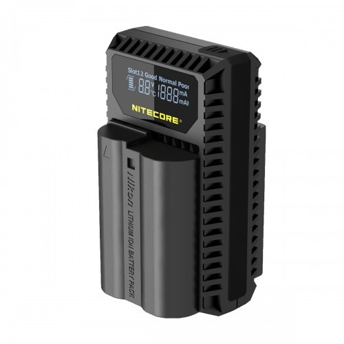 Nitecore Ładowarka UNK1 NIKON D5600 D5500 D5300 D3100 D3200 D3300 DF COOLPIX 7100.)