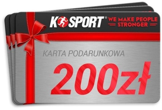 K-SPORT Karta podarunkowa 200 zł  K-SPORT