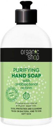 Organic SHOP Mydło do Rąk Antybakteryjne 500ml - Shop