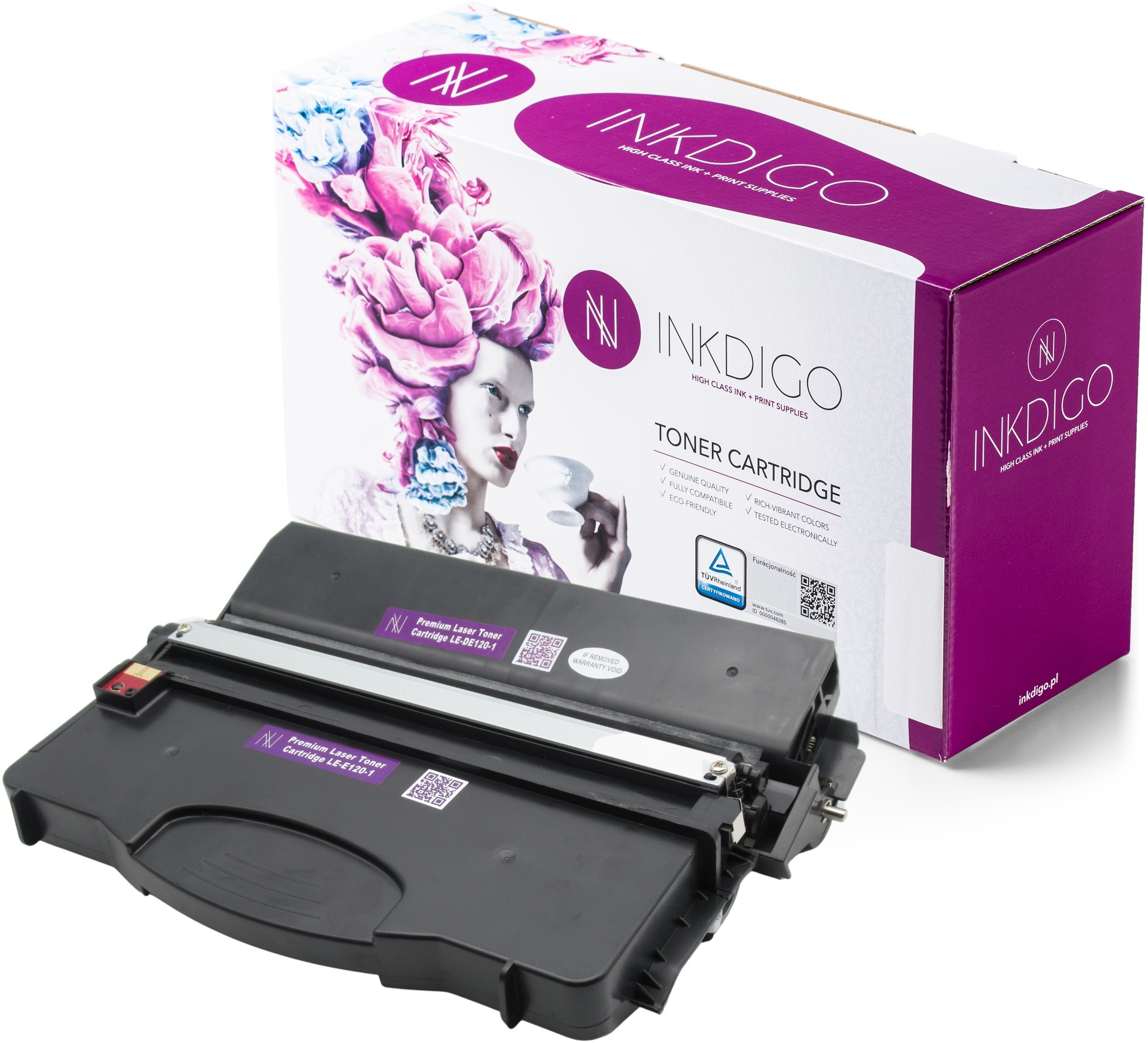 Toner + Bęben do Lexmark E120 E120N E 120 12016SE