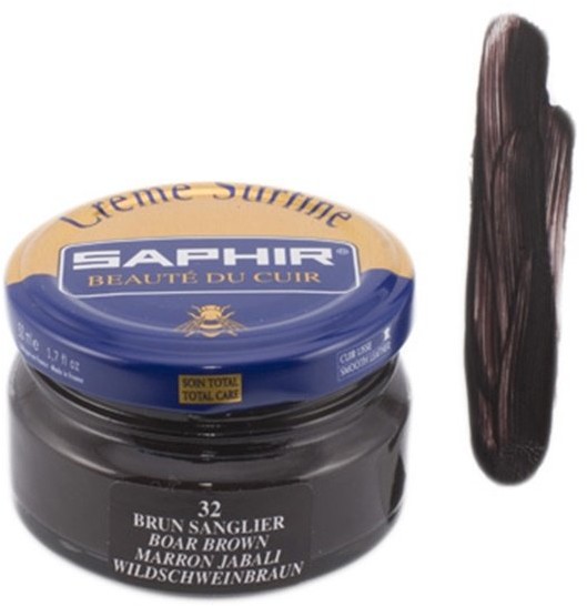 SAPHIR Pommadier 50ml Krem Pasta do Butów 80 kol 32-czarny brąz) 4B09-5969A