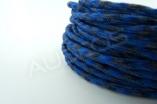 Nylon Soft 4mm BLUE TWIST - oplot nylonowy (ns-4-bl-tw)