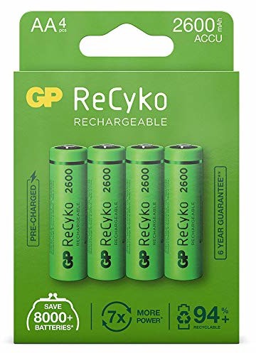 GP ReCyko+ 4 akumulatory AA Mignon 2900434320001