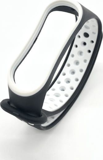 Techonic Opaska pasek Dots do Xiaomi Mi Band 4 Mi Band 3 czarno-biały DOTS MI BAND STRAP BLACK WHITE