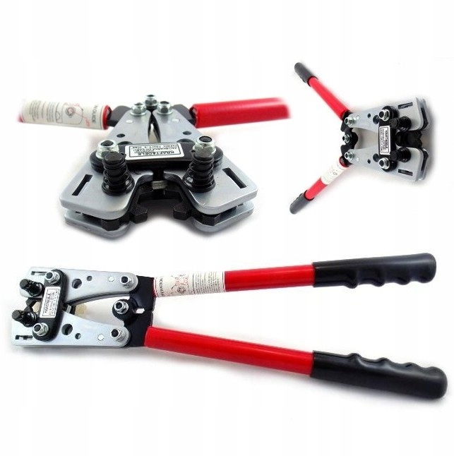 Zaciskarka Praska Do Kabli Tulejek Końcówek 6-50mm