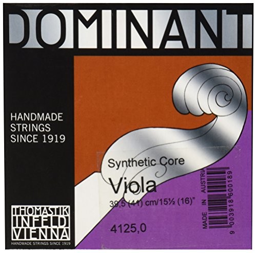Dominant Strings Na Viola dominant Nylon rdzeń Menzura: 39,5 cm; komplet thomastik struny 4125.0