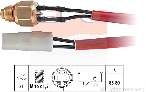 EPS WYŁĄCZNIK WENTYLATYLATORA EXCEL PONY 1.850.150