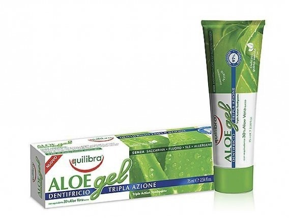 EQUILIBRA EQUILIBRA PASTA-ŻEL DO ZĘBÓW O POTRÓJNYM DZIAŁANIU 75ML EQ851