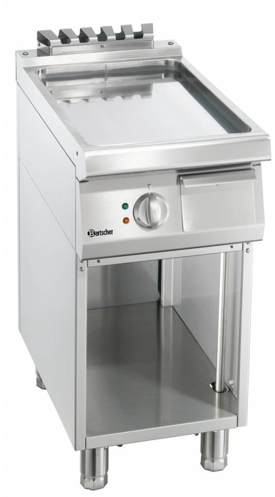 Bartscher Płyta grillowa elektryczna z gładką płytą stalową | 7500W | 400V | 400x900x(H)900mm 296507