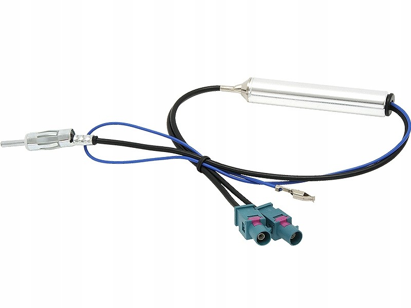 FAKRA Samochodowy Separator antenowy 2 x Din
