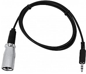 EUROLITE DMX Adapter IN Jack 3,5/XLR 1m 51916211