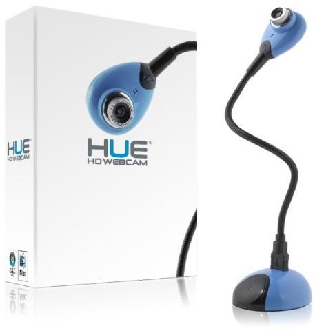 HUE HUE HD Kamera Kamera dokumentów USB i kamera internetowa niebieska