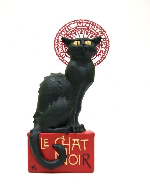 Parastone FIGURKA PARASTONE - Le Chat Noir - Czarny Kot z plakatu A. Steinlena STE01 STE01