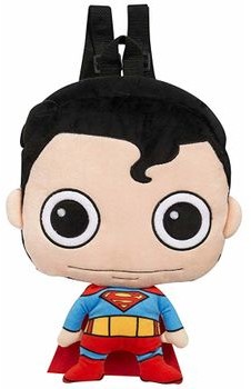 Sambro SUPERMAN Pluszowy plecak do przedszkola SUP-8247