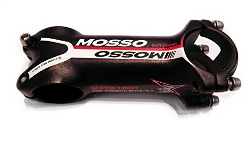 One mosso wspornik kierownicy, czarny/czerwony, Size, AL-Stem-06 _ 001/003 AL-STEM-06_001/003