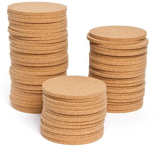 Baker Ross korkowa podstawka w klasowym opakowaniu (50 sztuk)