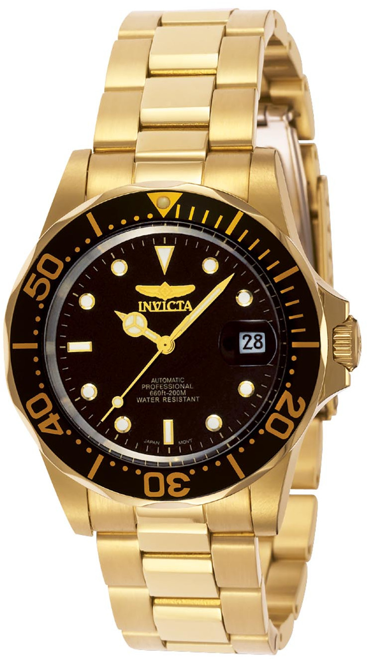 Invicta Zegarek WATCH - 89290B Gold/Gold