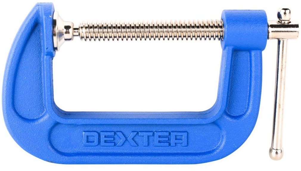 DEXTER Ścisk stolarski TYPU C 75 mm DEXTER