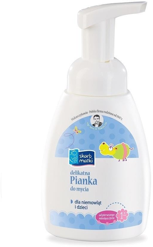 Mackar Delikatna pianka do mycia dla niemowląt i dzieci 250ml 87324-uniw