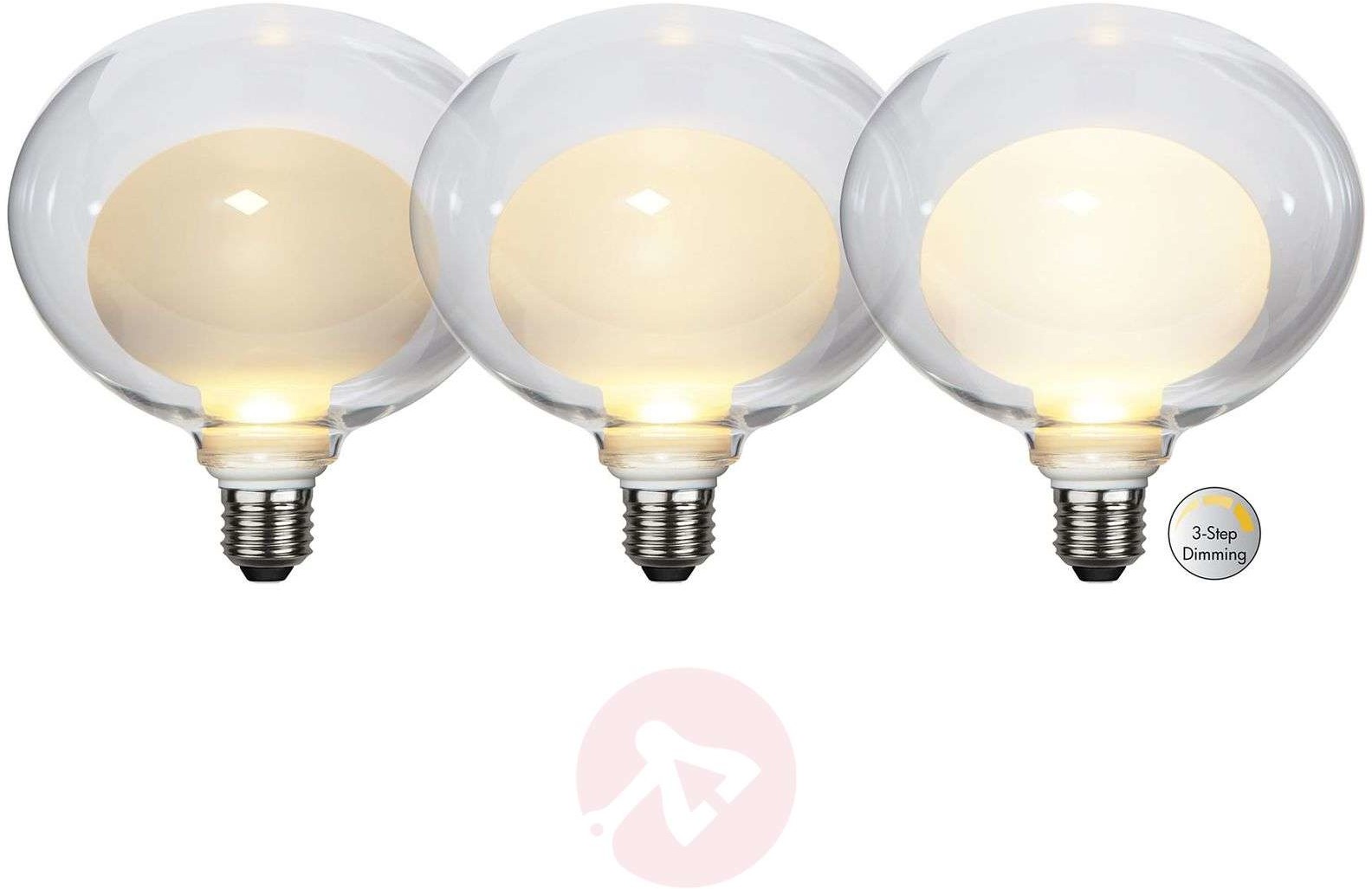 Best Season Żarówka LED Space E27 3,5W G150, opal, 3-step-dim