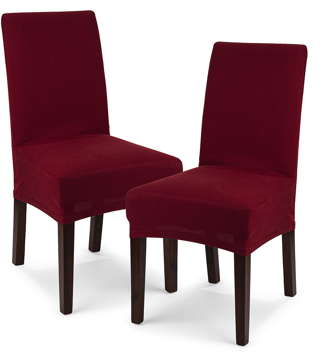 4Home Multielastyczny pokrowiec na krzesło Comfort, bordo, 40 - 50 cm, zestaw 2 szt.