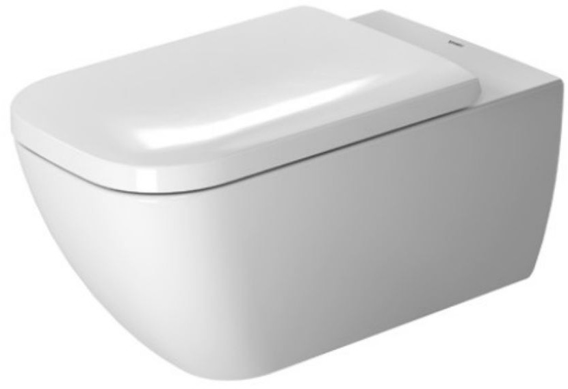 Duravit Happy D.2 Miska WC podwieszana 36,5x62 cm Rimless lejowa biała 2550090000