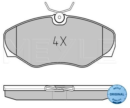 Wulf Gaertner Autoparts Zestaw klocków hamulcowych, hamulce tarczowe Wulf Gaertner Autoparts 025 230 9918