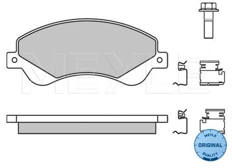 Wulf Gaertner Autoparts Zestaw klocków hamulcowych, hamulce tarczowe Wulf Gaertner Autoparts 025 244 8518/W