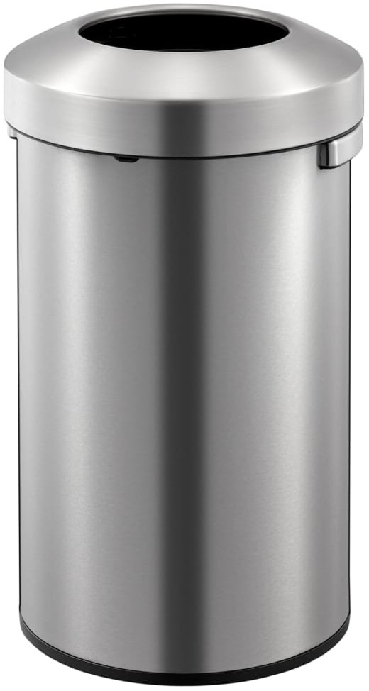 Vepa Bins EKO Kosz na śmieci Urban, 90 L, matowy srebrny