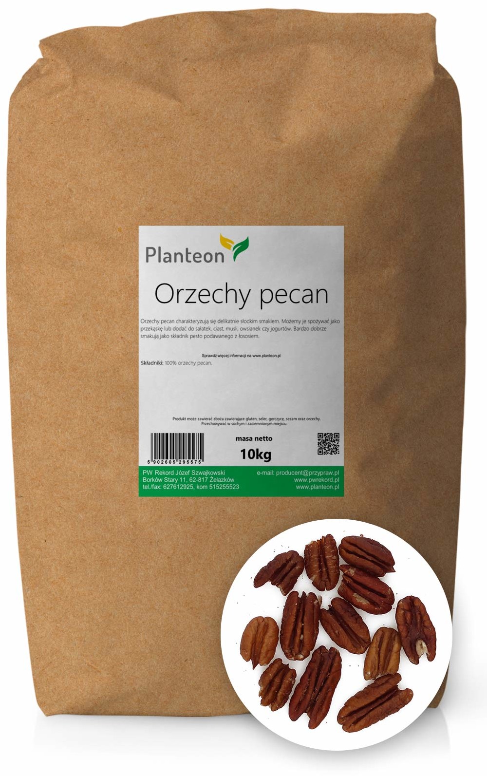 Planteon Orzechy pekan 10kg 2-0705-01-7